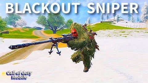 Ninja Blackout sniper Gameplay | Cod mobile Squad Sniper 