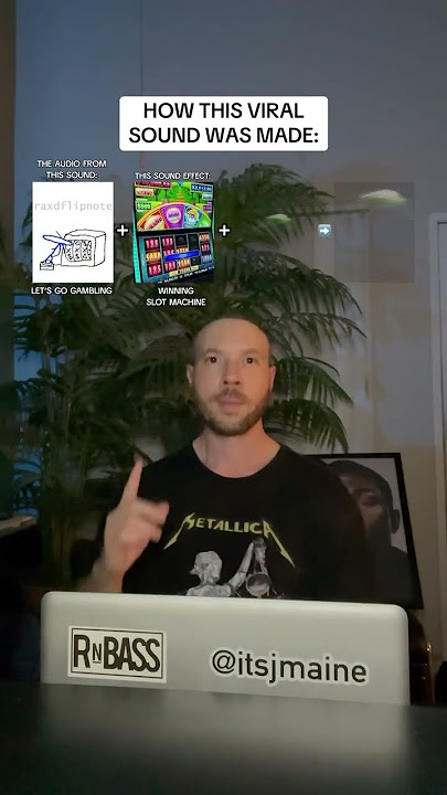How This Viral Sound Was Made: “Lets Go Gambling” & X-Slide #shorts
