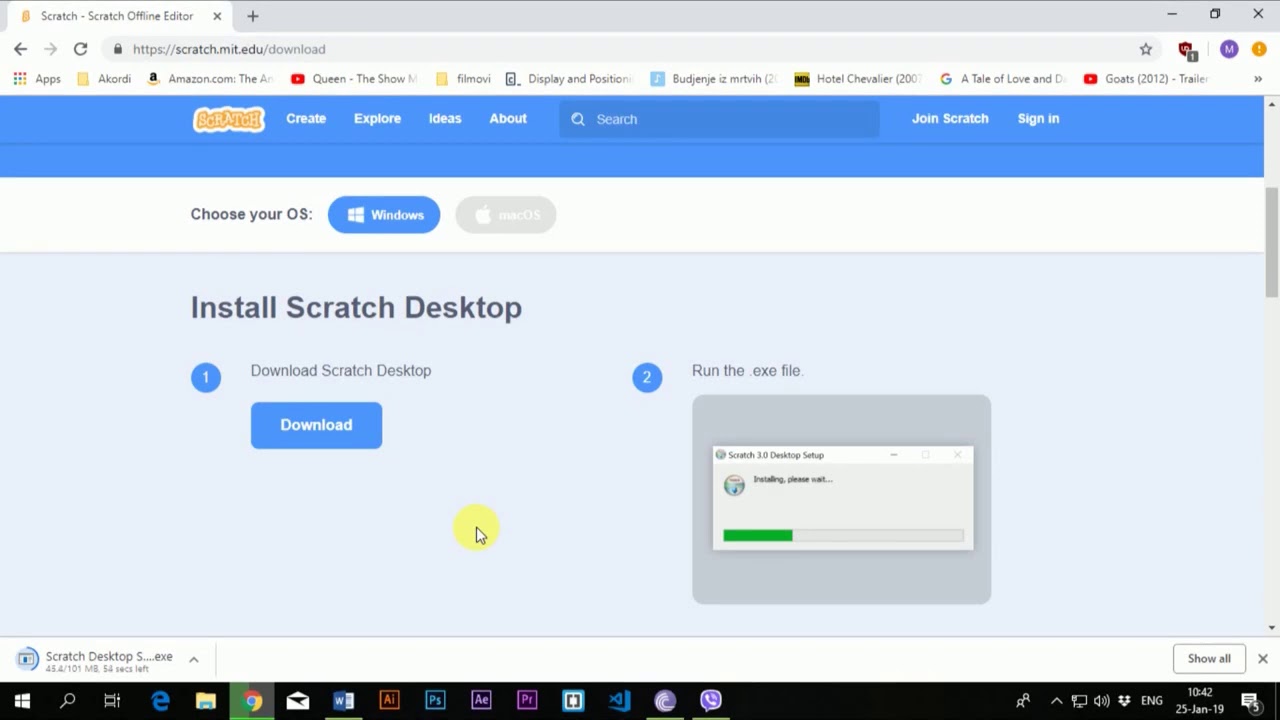 3 0 Scratch installation YouTube