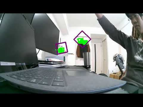 MediaPipe Multi Hand Tracking 解像度テスト 360p