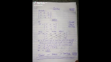 using sarrus method to find determinant of a matrix