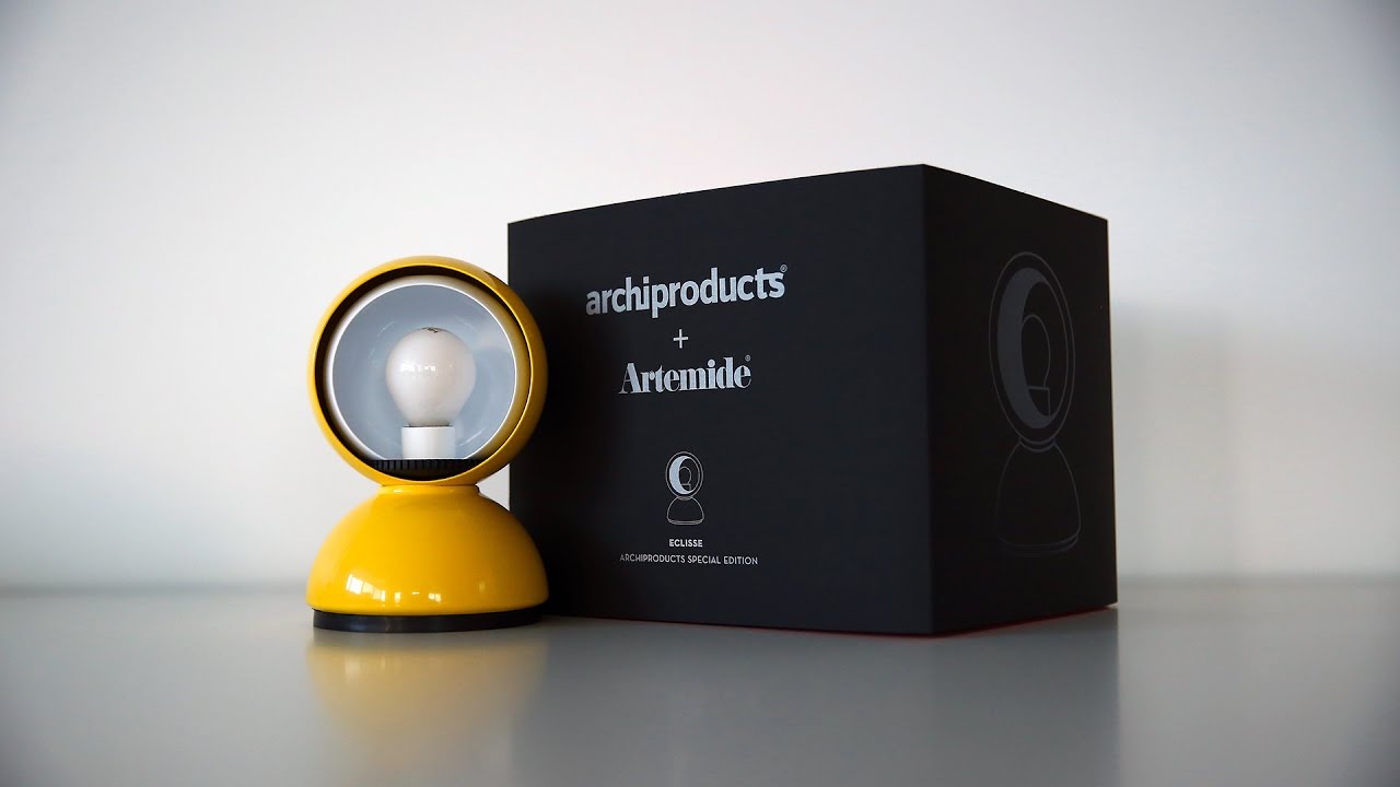 ECLISSE Yellow Limited Edition by Artemide exclusively for Archiproducts