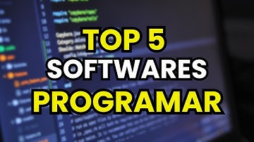 🥇 5 Mejores SOFTWARES para PROGRAMAR