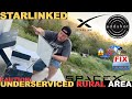 SpaceX Starlink Internet Full Install - No Ethernet Port Life Hack - Underserviced Rural Area (4K)