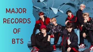 Major Records and Achievements of BTS #bts #btsworld #bangtantv #btsforever #btsarmy