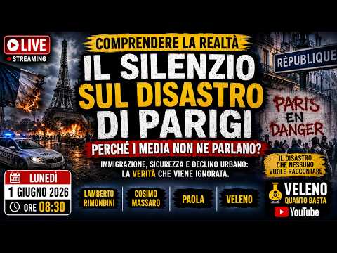 Video PARIGI NEL CAOS?IL DISASTRO CHE NESSUNO VUOLE RACCONTARE