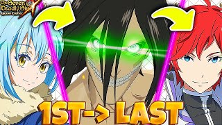 Using EVERY Collab Hero from FIRST to LAST in Seven Deadly Sins: Grand Cross