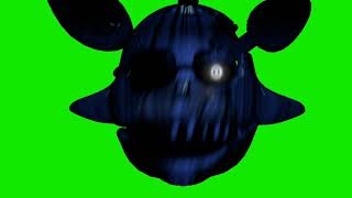 Metal Foxy Jumpscare Green Screen