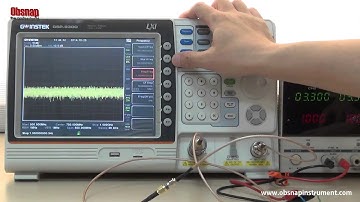 GSP 9300 Scalar Network Analysis Function For Amplifier Gain Measurement