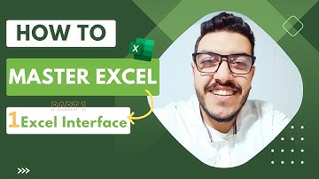 1- أول محاضرة  من كورس الإكسيل المبسط - التعرف على واجهة البرنامج (الجزء الأول)