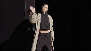 Vittoria Ceretti at the Balenciaga Womenswear Spring/Summer 2024 Fashion show in Paris