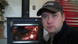 My new wood stove is installed and I also explain some of the codes to follow when installing a new wood stove.