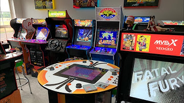 ARCADE1UP TOUR JULY 2022 New Cabinet Added + Capcom Legacy Yoga Flame Coming Soon!