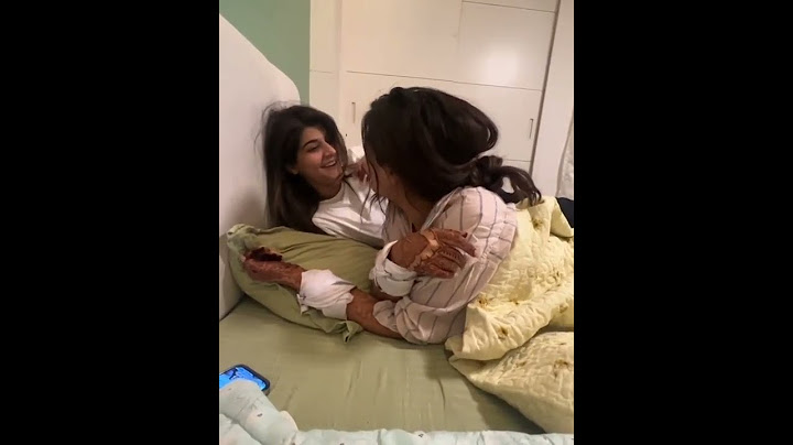 Emotional moment for the sisters👀