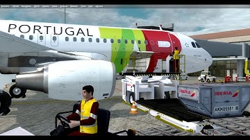 FSLABS A320 P3D V4.2 - MALAGA TAKEOFF