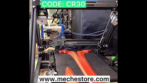 3D Printed Red Sword Using CR30