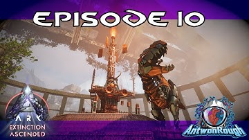 Max Level Tek Rex, Tribe Tower, and Tek Cave Prepping! : Ark Extinction Ascended : Episode 10