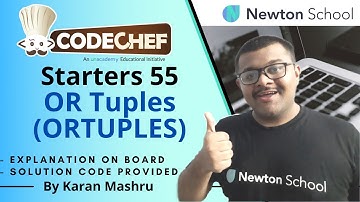 Codechef Starters 55 | OR Tuples (ORTUPLES) Solution | In Hindi | Explanation + Code | Editorial