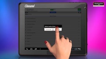 iPerform Application on ClassPad | Classteacher Learning Systems