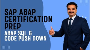 SAP ABAP Certification and Interview Preparation