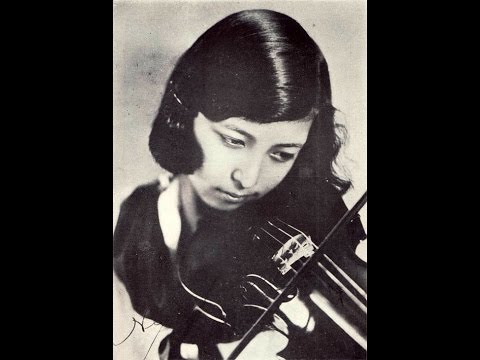 諏訪根自子 Nejiko Suwa - The Swan 白鳥（Saint-Saëns）- 1935