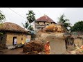 A village of mud houses ketugram purba bardhaman west bengal india