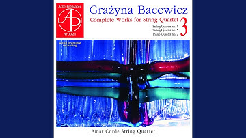 String Quartet No. 5: III. Corale