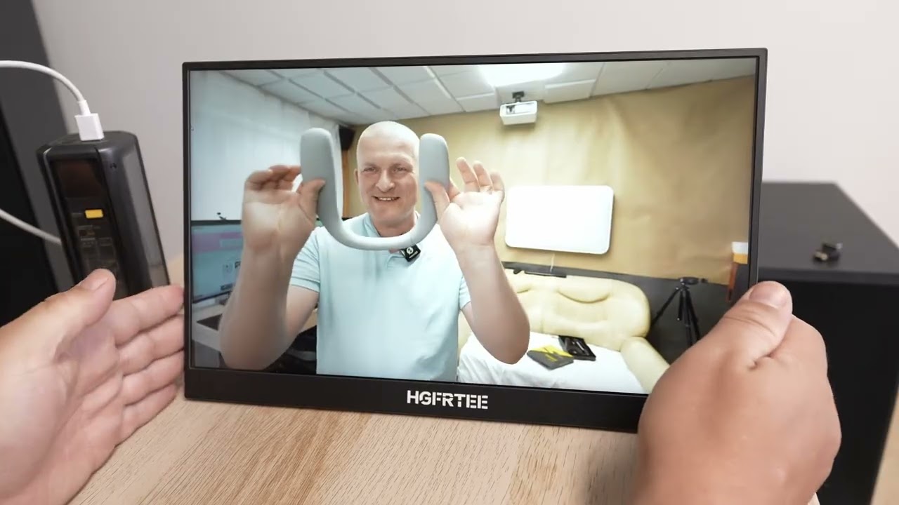 HGFRTEE 15 6  Portable Monitor ADS IPS 1080P  