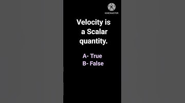 Physics trivia.  #youtubeshorts #physics #quiz #shorts #velocity