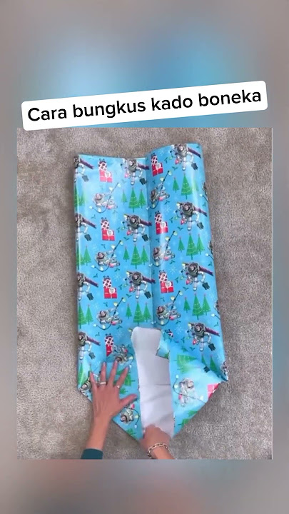 Cara membungkus kado boneka #viral #fypシ #idekreatif #tutorial #tips #caramudah #fyp