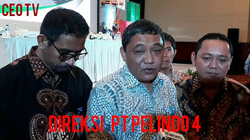 Wawancara Direktur Utama Pelindo IV, Doso Agung, Direktur Fasilitas dan Peralatan, Farid Padang i