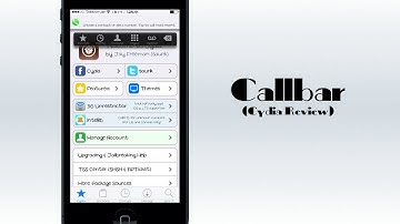 Callbar - Cydia Tweak - Review by CM Apps