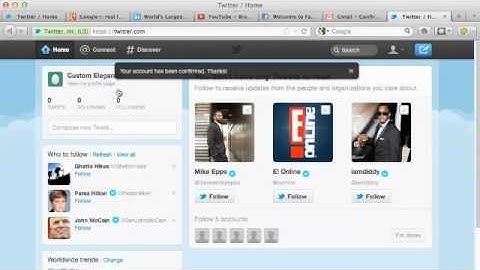 Create Twitter Account For Business: Social Media Twitter Video Tutorial