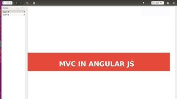 MVC Pattern Example In Angular Js - Video Tutorial -  Hindi #2