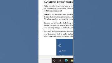 How to Use the STATUS BAR in Microsoft Word
