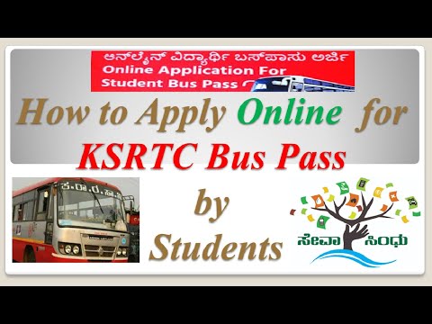 How to Apply Online for KSRTC BUS PASS through Seva-Sindhu by Students Steps & Procedures in Kannada