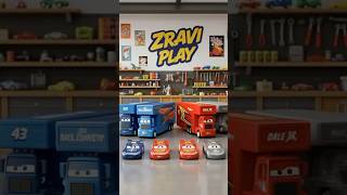 Pixar Cars Mcqueen, Junior Moon With Truck Container