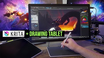 How to Use Krita with a Drawing Tablet [Tutorial for Beginners]