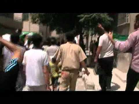 من أمام جامع حمزة في الهلك07 7 2012