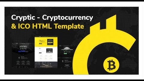 Cryptic - Cryptocurrency & ICO Landing Page HTML Template | Themeforest Templates