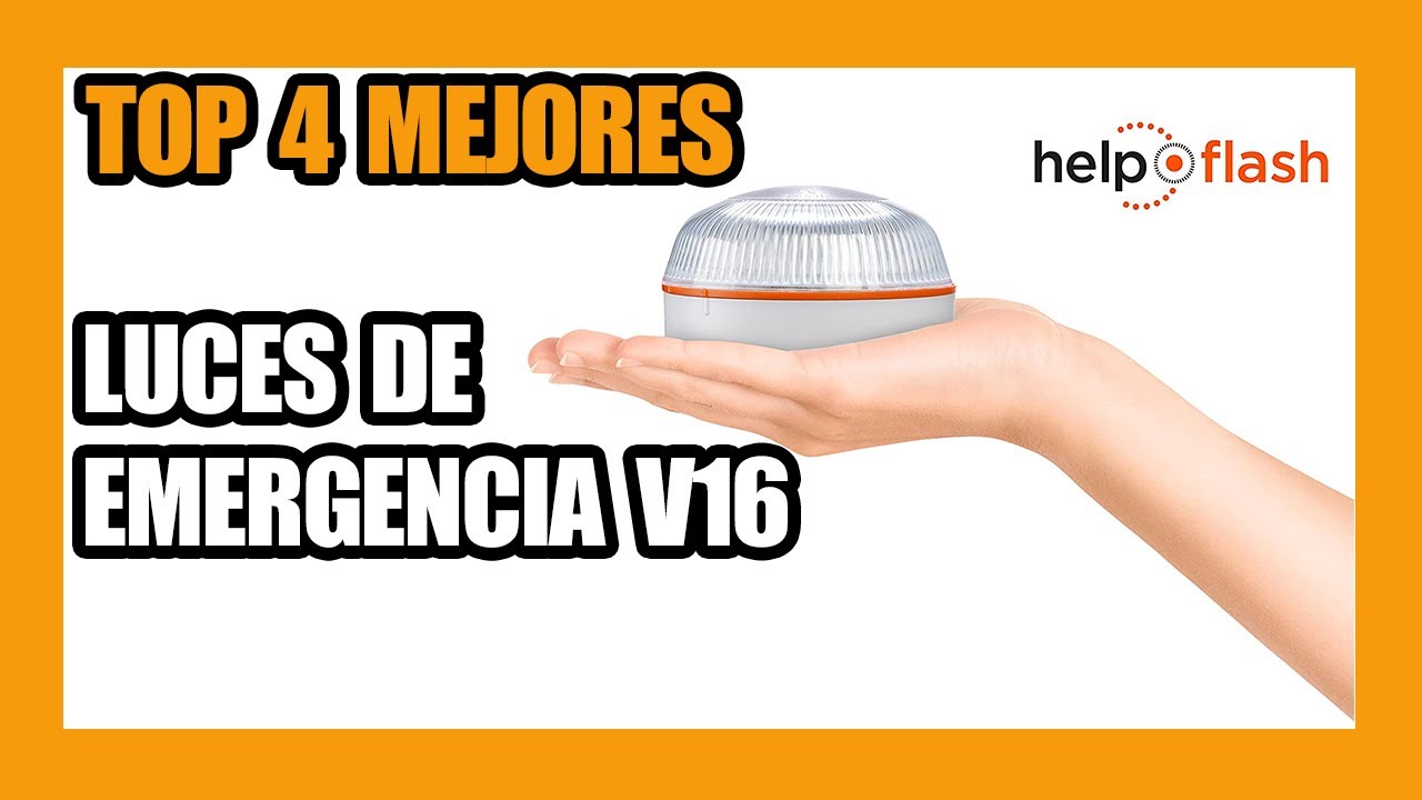 sweethay Luz de emergencia para automóvil V16 Aprobado Dgt Luz de  señalización de emergencia autónoma Luz de advertencia de tráfico Bombillas  para automóviles