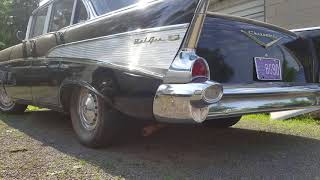57 Chevy Belair Startup