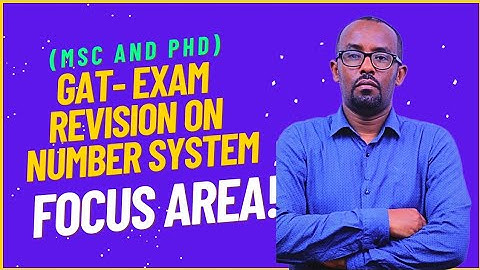 GAT EXAM || Revision On Number system || Part 2 ‎@MarvelTutorial1 