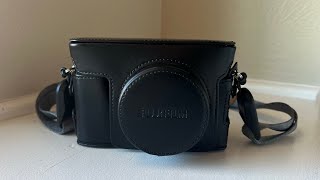 Fuji Leather Case for X100V/VI