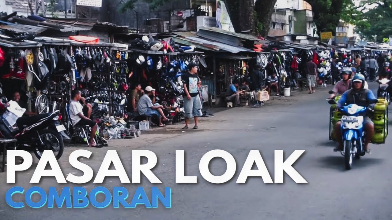 Pasar Loak Comboran Kota Malang Youtube