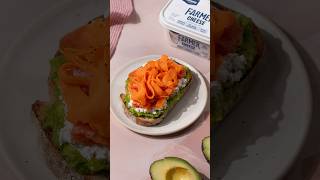Smoked Salmon and Carrot Avocado Toast