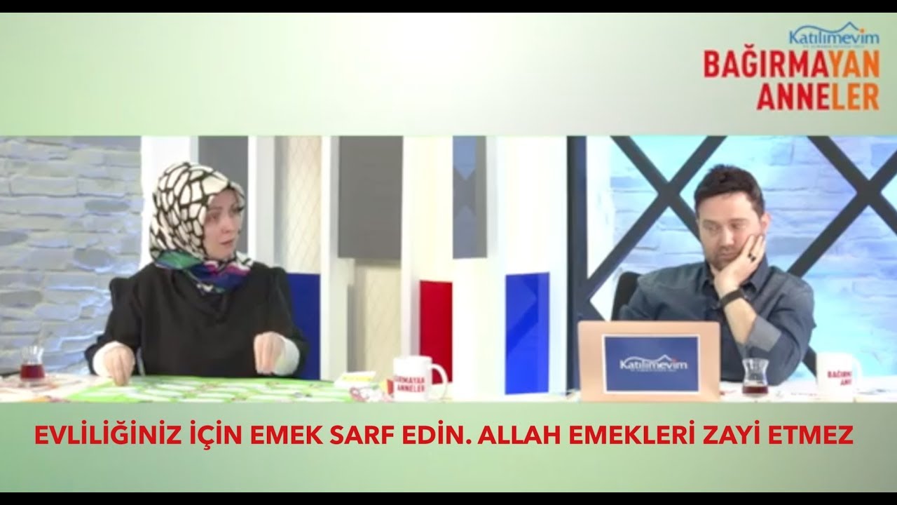 evliliginiz icin gayret sarf edin allah emekleri zayi etmez hatice kubra tongar youtube baseball cards baseball cards