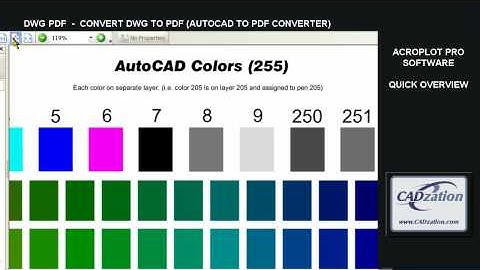 DWG PDF - AUTOCAD DWG TO PDF (CONVERT AUTOCAD DWG TO PDF)