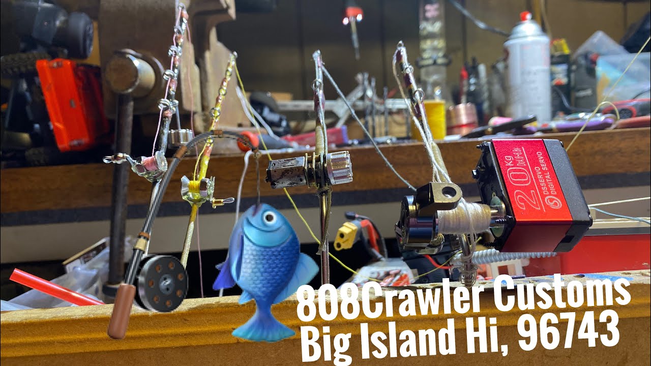 Easy to make scale FISHING rod n reel! | RcHawaii - YouTube