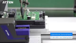 Atten Zt-664-4030 4-Axis Soldering Robot Desktop Soldering Robot Xyzr Four-Axis